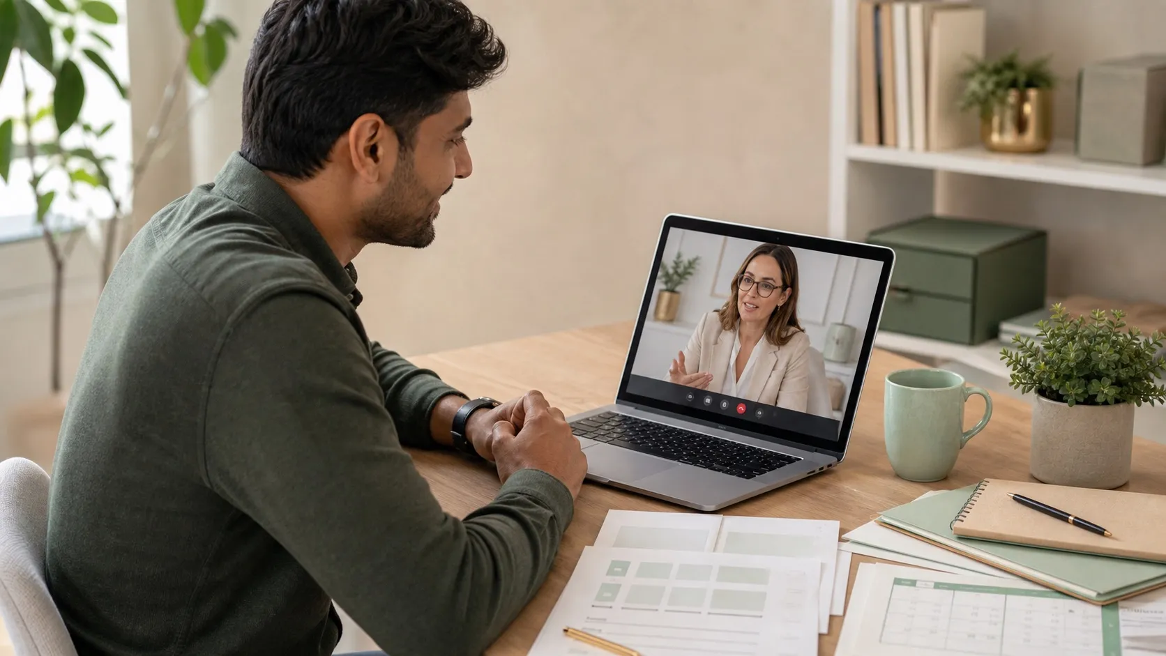 Adviser preparing a federal tax filing